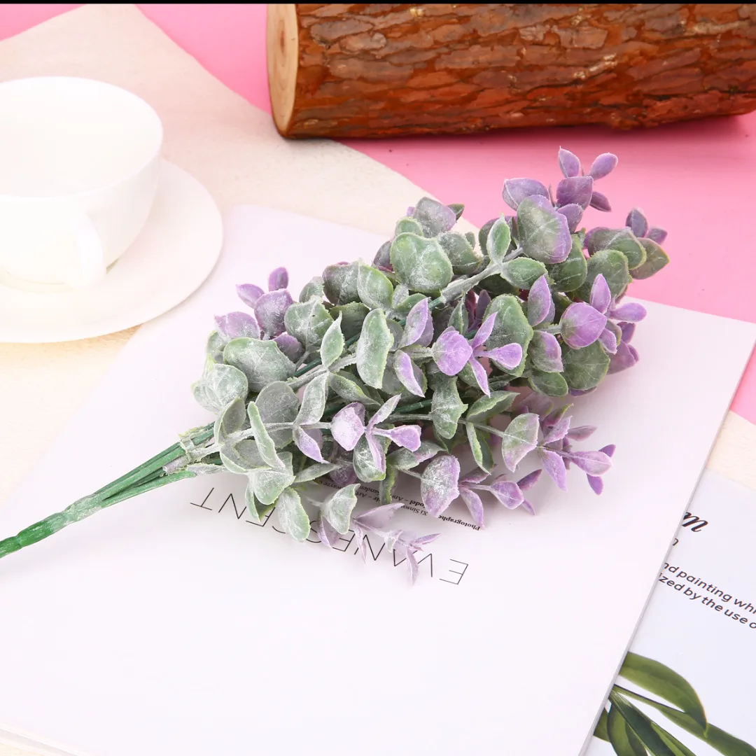 Artificial Silk Eucalyptus Bouquet Fake Flower Artificial Eucalyptus