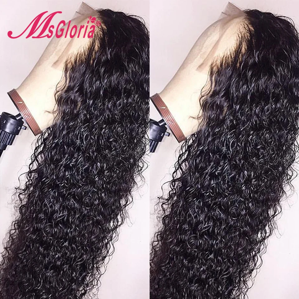 

360 Lace Frontal Wig Curly Wigs 180% Density Brazilian 360 Lace Frontal Human Hair Wigs For Women Lace Front Human Hair Wigs