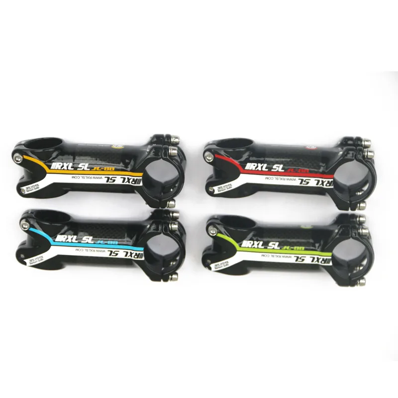 RXL SL Bike Stem Bicycle Handlebar Stems Aluminum Package Carbon Stems Stand RoadMTB Ultra-light 3K Gloss RedBlue Stem Carbon (1)