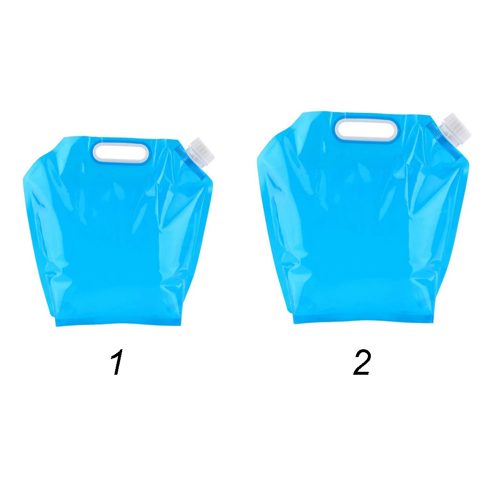 

5L/10L PE Water Bag For Portable Folding Water Storage Bags For Outdoor Camping Hiking Survival hydration Water Bags
