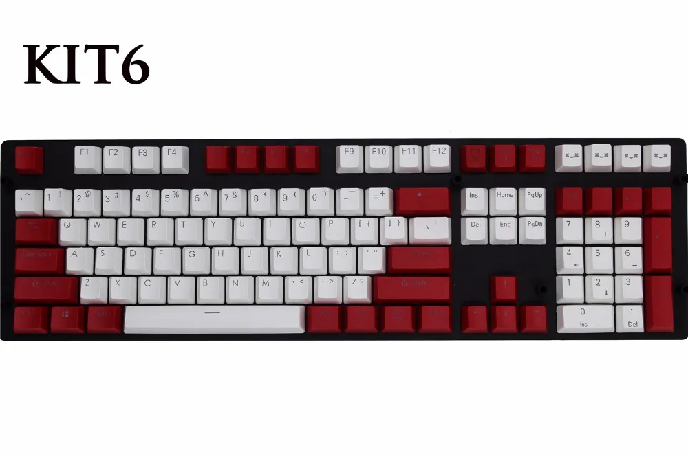 MP 108 Ключи светодиодный PBT Keycap двойной снимок с подсветкой колпачки OEM профиль Cherry MX Переключатель Keycap для механической игровой клавиатуры