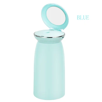 

USB Portable Air Humidifier Aroma Diffuser Humidifier Essential Oil Portable Mist Humidifier Aroma Diffuser With Make Up Mirror