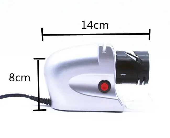 Точилка для ножей 220v многофункциональная профессиональная точилка для ножей 20 Вт станок для заточки ножей 14x8,7x6,5 см Landsky точилка