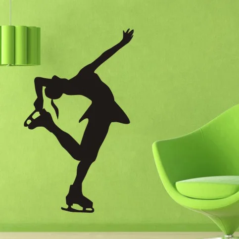 Ice Dance Sports Skating Ice Dance Skate Wall Stickers Wall Decal Decal Home Decor