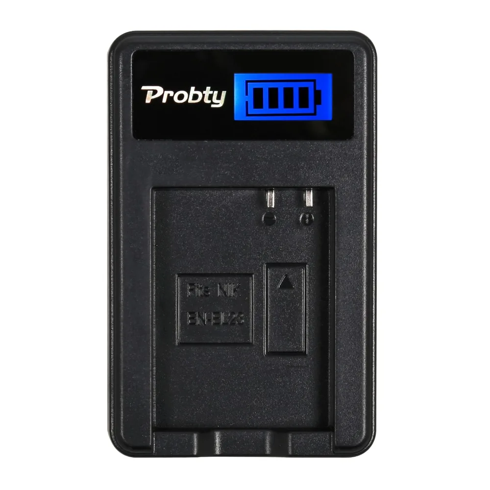 PROBTY EN-EL23 및 EL23 및 EL23 LCD USB 카메라 충전기 NIKON CoolPix p600 S810C P900 P610 p990s 배터리