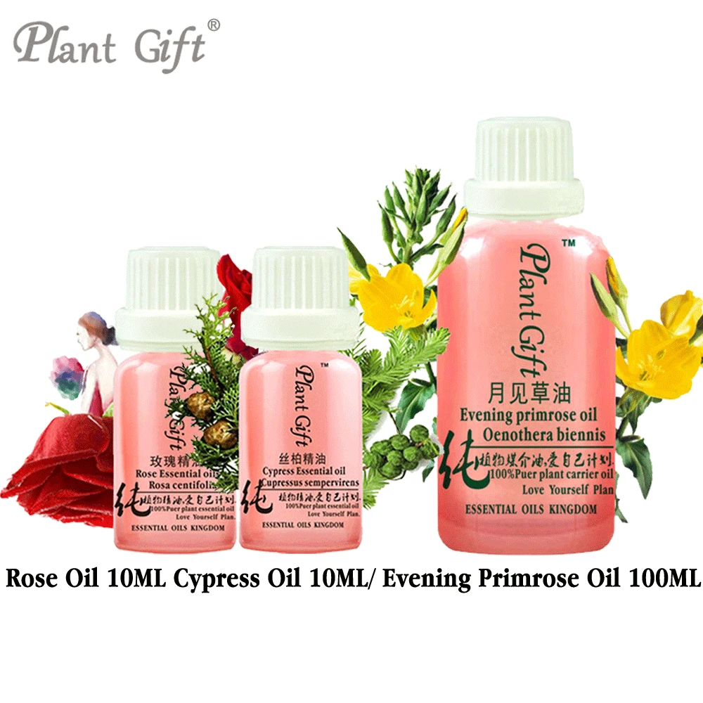 Essential Oil Queen PUREfor Anti Aging Anti Wrinkle Moisturizing Hydrating Whitening Rose / Cypress / Evening Primrose Oil 10ml Essential Oil Queen PUREfor Anti Aging Anti Wrinkle Moisturizing Hydrating Whitening Rose / Cypress / Evening Primrose Oil 10ml