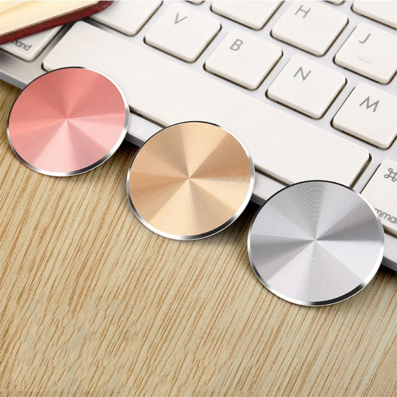 Plating-Iron-Stickers-on-Magnetic-Car-Phone-Holder-for-Xiaomi-Huawei-Universal-Metal-Plate-for-Mount