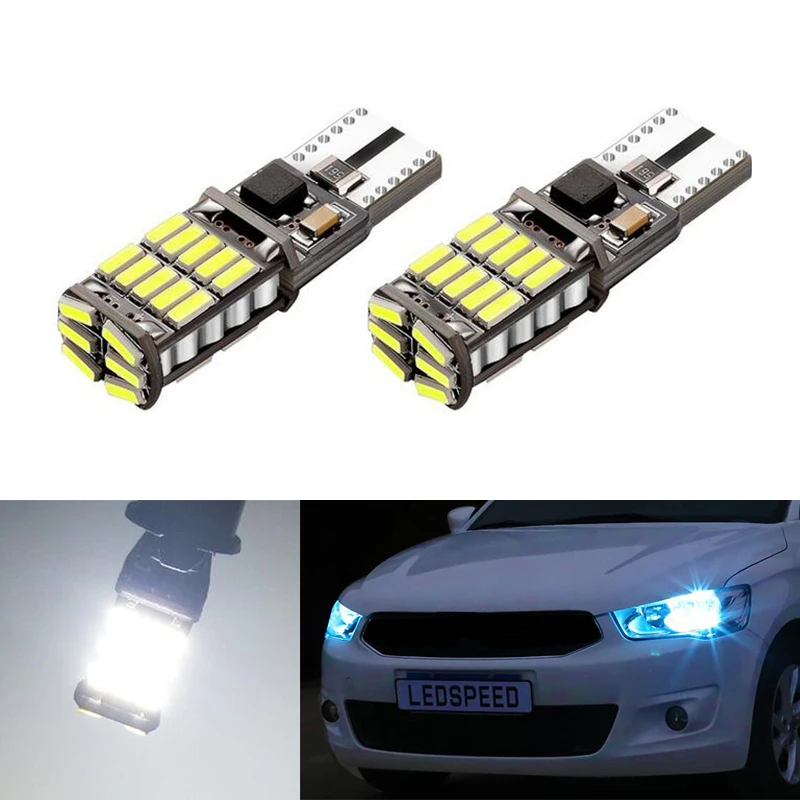

2x T10 194 W5W Canbus Car Wedge Light For Lada Granta Vaz Kalina Priora Niva Samara 2 2110 Largus 2109 2107 2106 4x4 2114 2112