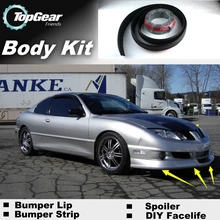 Бампер для губ дефлектор для губ Pontiac Sunfire 1995~ 2005 передний спойлер юбка для TopGear вентиляторы Тюнинг автомобиля/комплект кузова/полоса