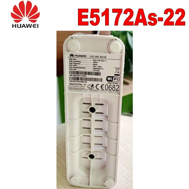 Оригинальный Wi Fi роутер HUAWEI E5172 набор из 100 шт. 4G LTE TDD/FDD беспроводной маршрутизатор