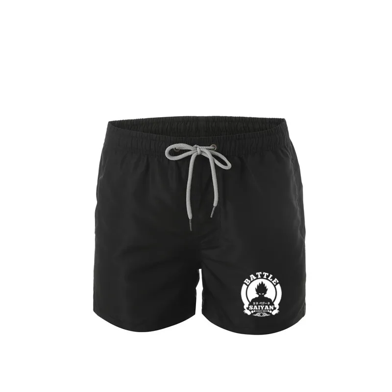 

2019 Dragon Ball T-shirt Men's Summer Dragon Ball Z Super Son Goku Slim High quality Hip-hop Men's Beach Pants Vegetables
