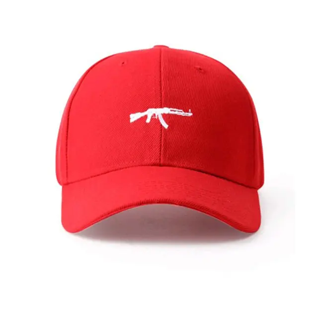 Men Women Submachine Gun Hat Cotton Machine Gun Baseball Cap Unisex