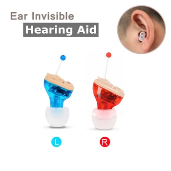 

Wireless Digital Pocket Mini Hearing Aids Intelligent Ear Sound Deaf Adjustable Volume Amplifier In ear Invisible Hearing Aid
