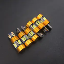 6 шт. высокое Мощность T10 W5W 3030 19SMD светодиодный Авто Клин Парковка лампы DC 12 В купол просвет магистральные огни белый синий красный