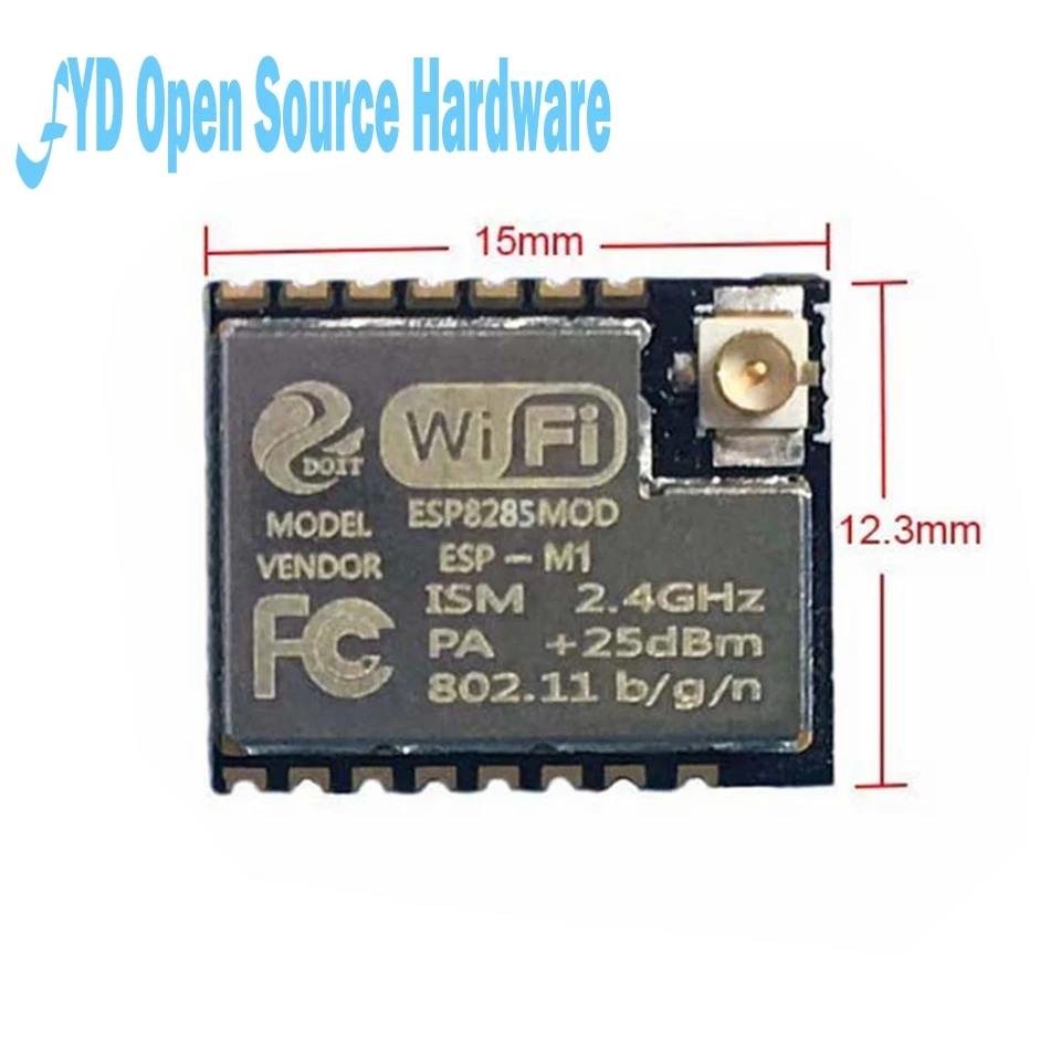 1pcs Mini Ultra small ESP M1 ESP8285 serial port through wireless WiFi