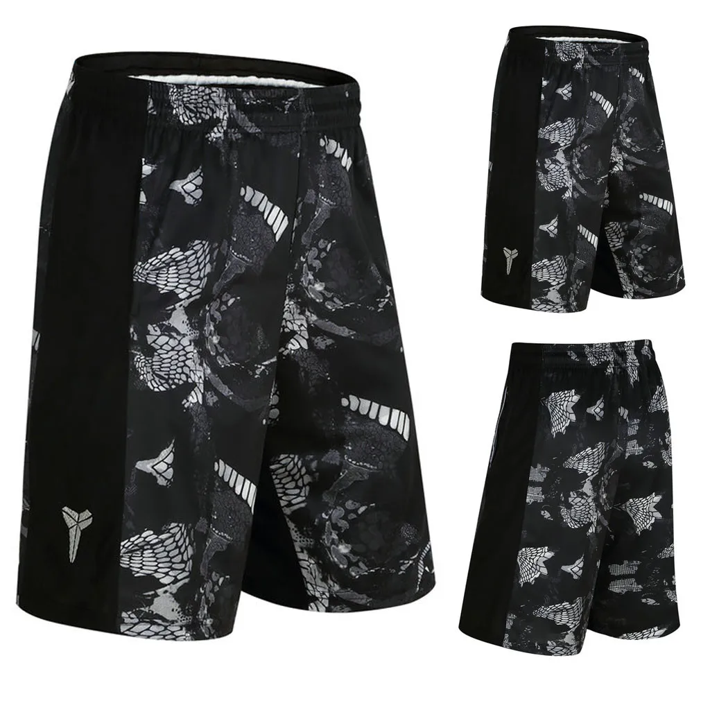 Мужские шорты летние мужские брюки стиль повседневные свободные с принтом пятицентовый карман спортивные шорты для спортзала для мужчин упражнения