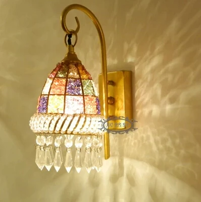 

Lamp of Mediterranean Bohemia retro wall lamp