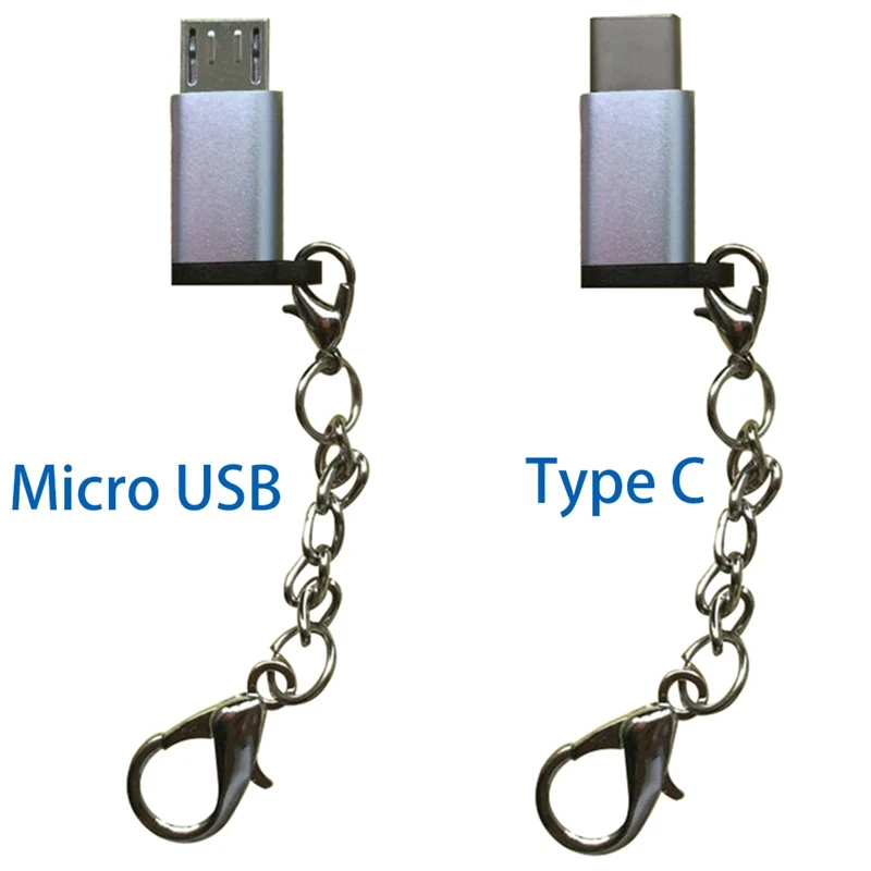 Металлический USB 3 1 Type C разъем для Micro 2 0 5Pin адаптер передачи данных