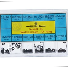 1 компл. XL размеры резиновая мини-корона уплотнительное кольцо Круглый и плоские уплотнительные кольца ассортимент