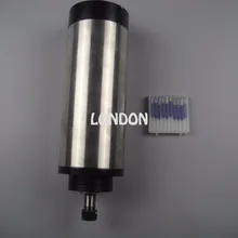 CNC Комплект шпинделя ER11 1.5kw шпиндель водяного охлаждения двигателя+ 10 шт. ЧПУ Биты для гравировки