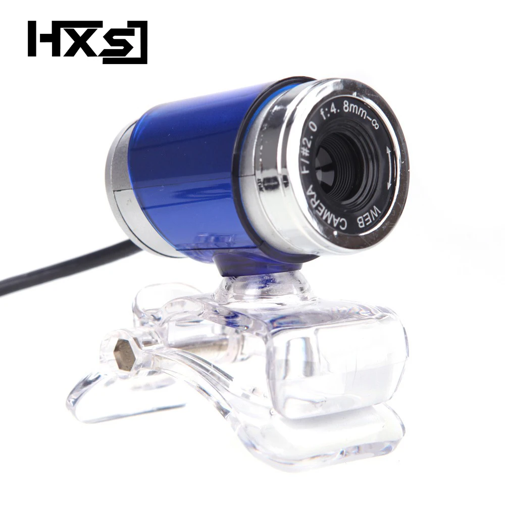 HXSJ A860 HD Webcam Пиксели CMOS USB веб-Камера цифрового видео HD встроенный микрофон 360 градусов Rotaion Clip-on камера