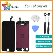 100 Guarantee iphone 6 Display 4 7 LCD replacement Touch Screen Digitizer Screen Lens Assembly original