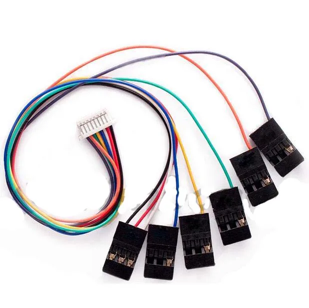Cc3d Игровые джойстики 8pin соединительный кабель комплект receiverport 12 см + номер для отслеживания