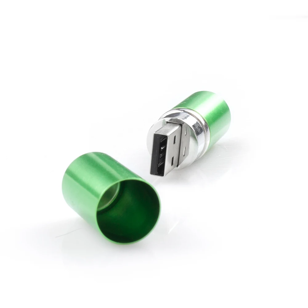 Реальная емкость колонки usb 2.0 cyclinder памяти USB флэш накопитель Щупы для мангала