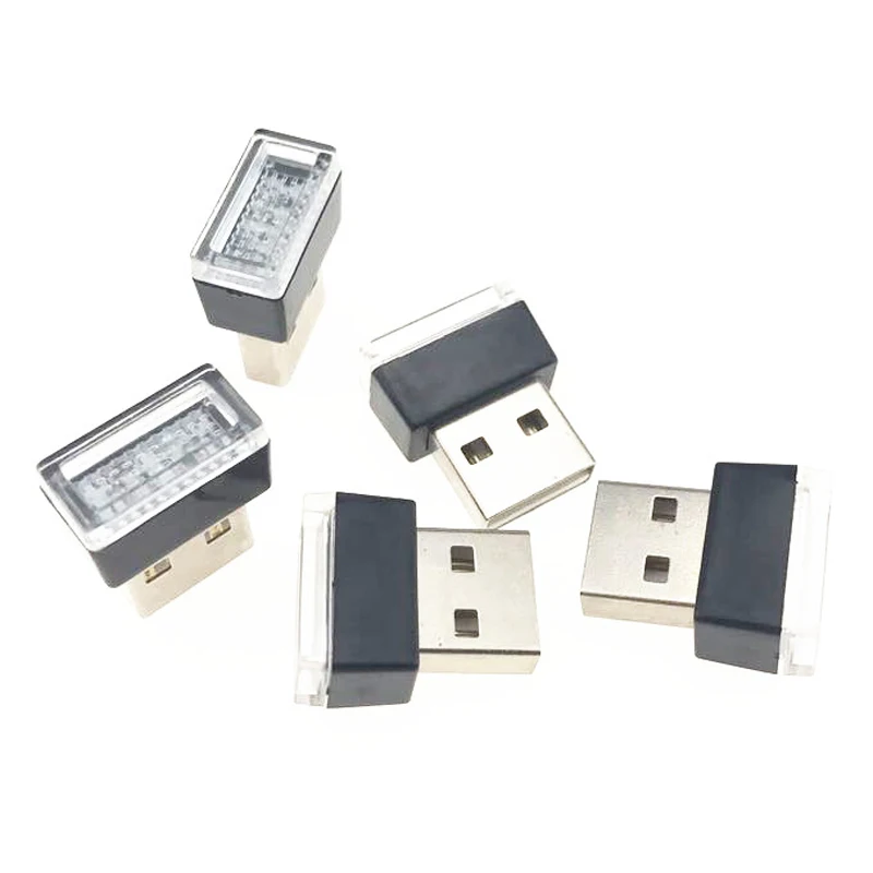 1 Автомобильный USB LED декоративный свет универсальный для Mercedes Benz A B C E S G M ML GLK CL CLK