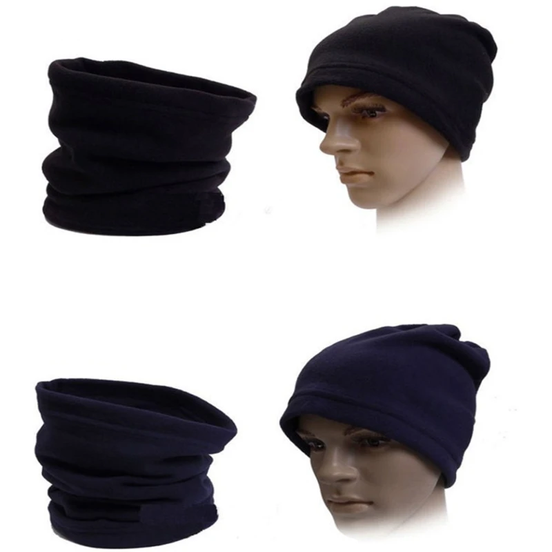 Зимний теплый шарф для кемпинга, пеших прогулок, головной убор, Шапка-бини, шапка из флиса для шеи, теплые гетры для ушей, маска для лица, повязка на голову