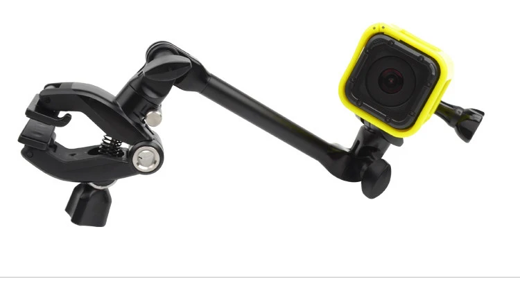 Clamp Clip Mount Self Sticks Flex Jaws Music guitar Arm for GoPro Hero 13 12 DJI OSMO Action Camera Insta360 Accessories