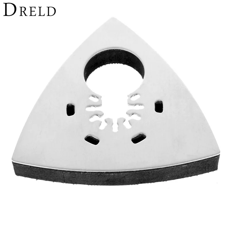 

1Pc 93mm Triangular Polishing Sanding Pad Oscillating Multi Tool Wood Cutting For Multimaster Bosch Dremel Renovator Power Tools