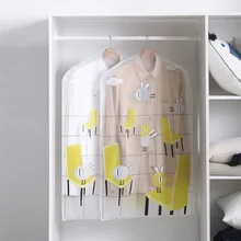 Тканевый чехол с рисунком из мультфильма на молнии, пылезащитный чехол для одежды, пылезащитная сумка для хранения, защитный чехол для сумки