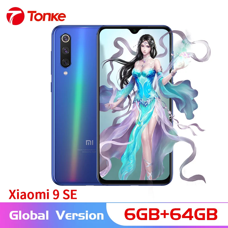 

Global Version Xiaomi cellphone Mi 9 SE 6GB 64GB Snapdragon 712 Octa Core 48MP Triple Camera 5.97" Display Fingerprint 3070mAh