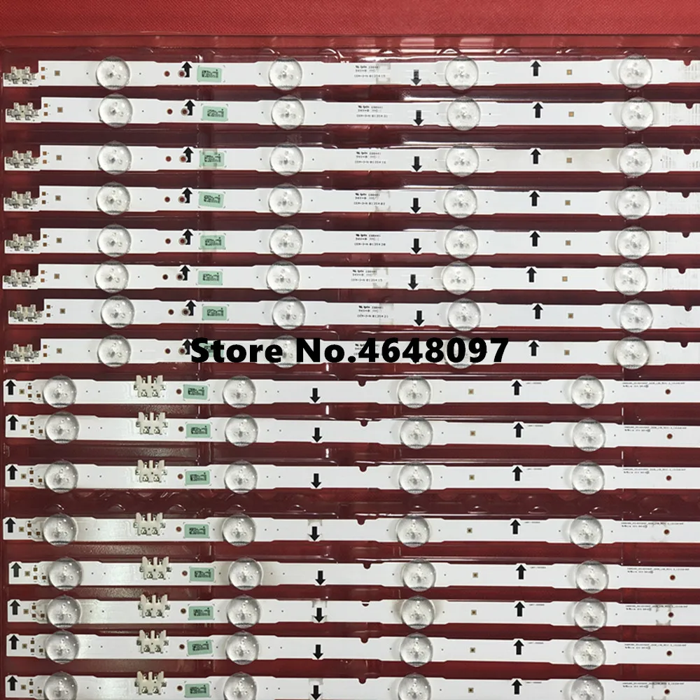 

New LED Backlight Lamp strip For Samsung 65 inch LCD TV UA65H6400AJ 2014SVS65F-3228-L08/R06
