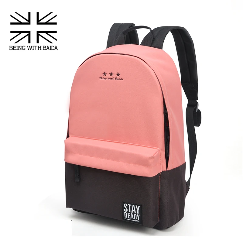 Школа моды Рюкзак Женщины Дети Школы Back Pack Досуг Корейский Дамы Ранец Ноутбук Дорожные Сумки для Девочек-Подростков