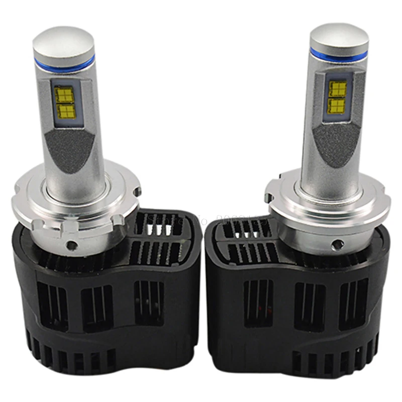 2PCS NEW Auto Front Lights 110W D1/D2/D3/D4 10400LM White 6000K P6 Bulb