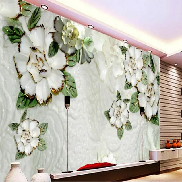 Beibehang Groot kleuren carving aangepaste behang slaapkamer ... Beibehang Groot kleuren carving aangepaste behang slaapkamer ...