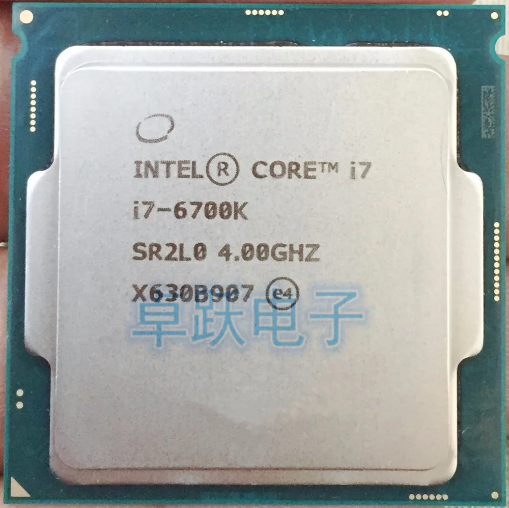 Intel Core 6 Series Processor I7 6700k I7-6700k Cpu Lga 1151-land Fc-lga 14  Nanometers Quad-core Cpu - Cpus - AliExpress