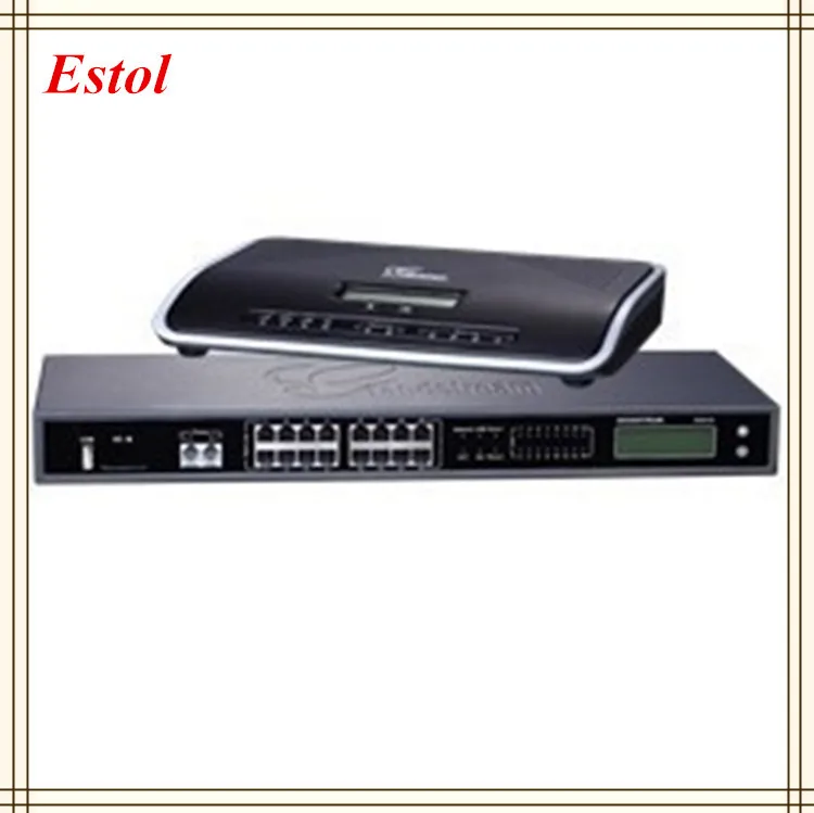 Grandstream UCM6102 IP PBX 2 FXO pstn line land line co line telephone