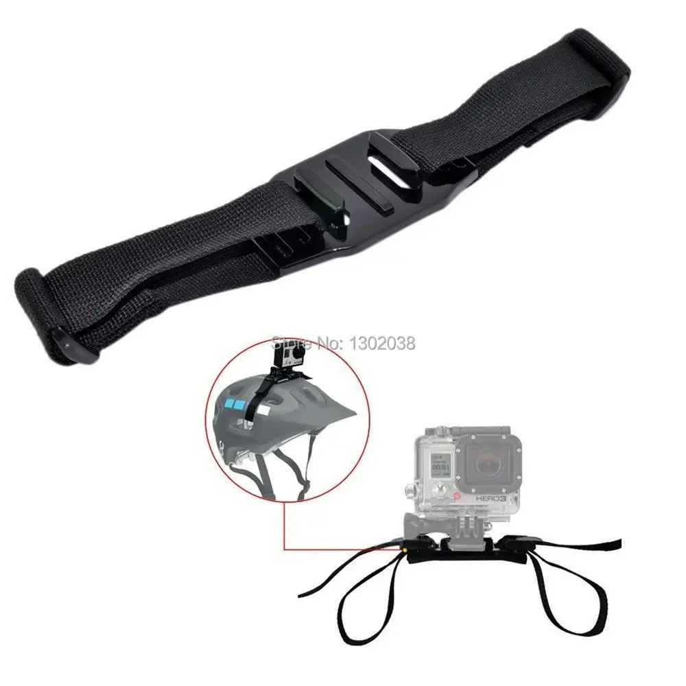 Новые спортивные камеры вентилируемый шлем ремень Крепление Адаптер для Gopro HD Hero