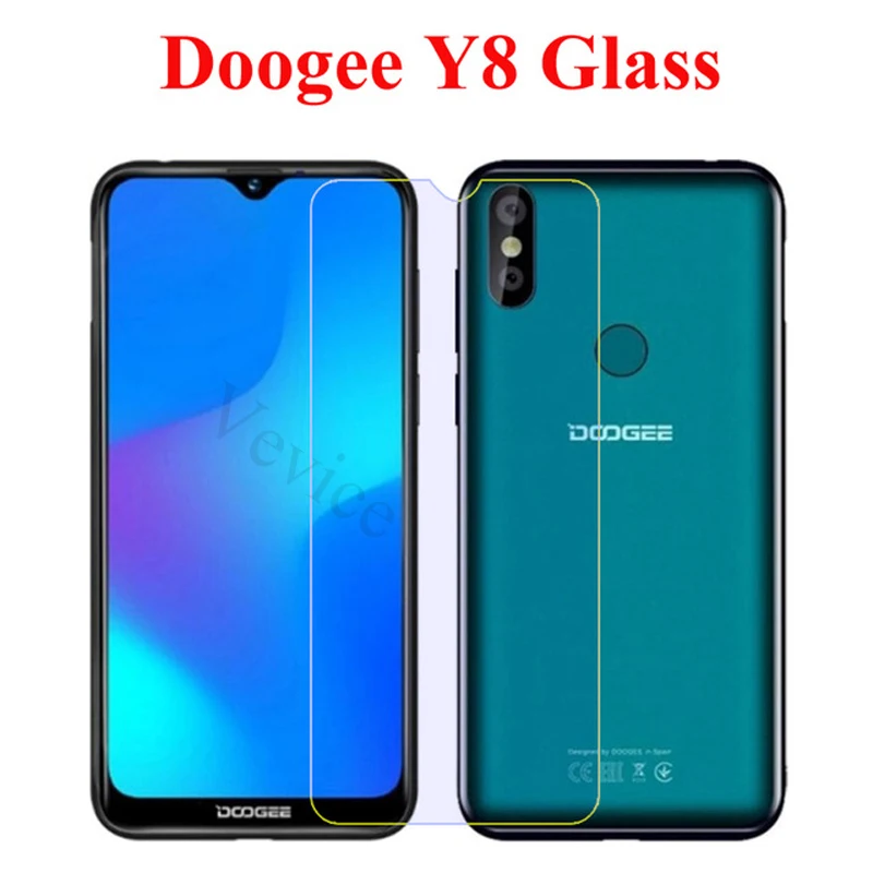 

For Doogee Y8 BL5000 Mix X5 Max Pro S60 Clear Tempered Glass Shockproof Screen Protector For DOOGEE Y8 y8 Transparent Glass Film