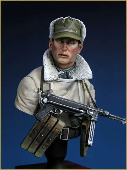 1/10 бюст каучуковая фигурка модель комплект Unassambled Неокрашенный BUST341