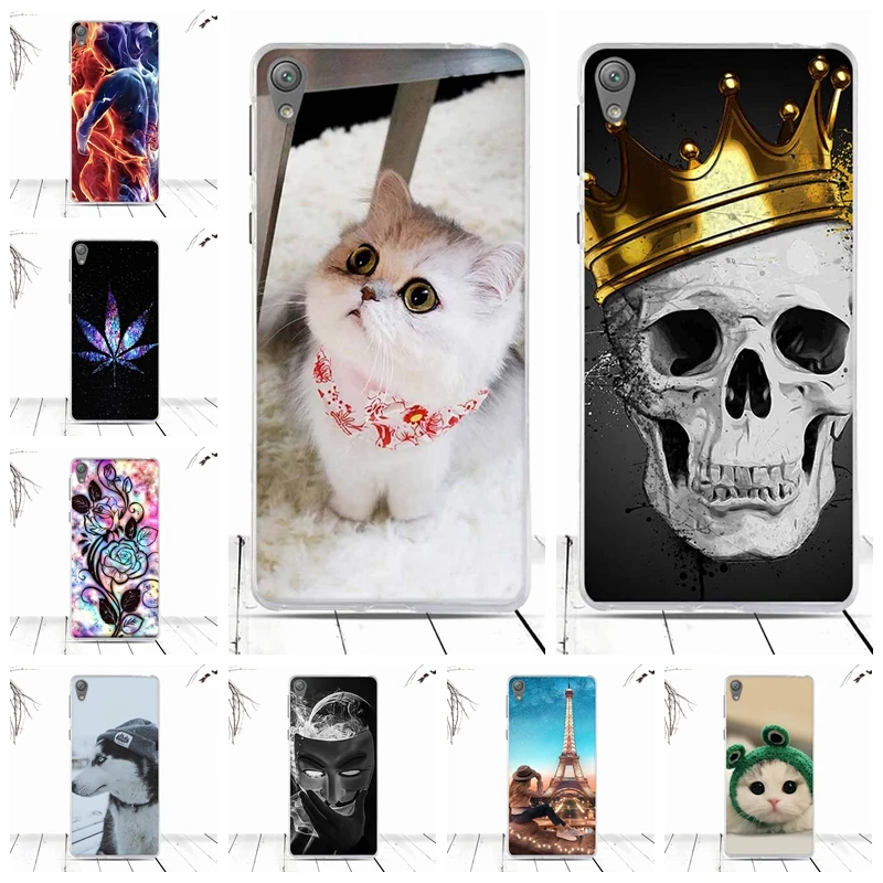 

Fundas For Sony Xperia E5 Case Cover Soft TPU Silicone Back Cover For Sony Xperia E5 Case Luxury Phone Cover For Sony Xperia E5
