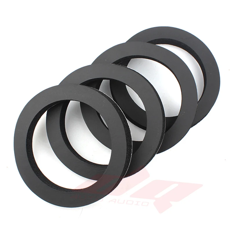 

2pcs 6.5 Inch Car Speaker Improve Sound Quality Sponge Pad Door Sound Insulation Cotton Audio Self Adhesive Shockproof Ring