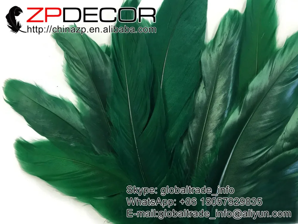 Goose Feathers, 1 4 lb - HUNTERGREEN Goose Satinettes Loose Feathers (bulk) 36942