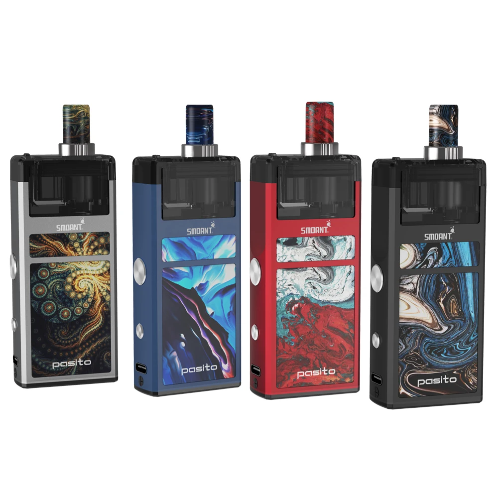Электронная сигарета оригинал Smoant Pasito Vape Pod Комплект с RBA катушка 3 мл распылитель