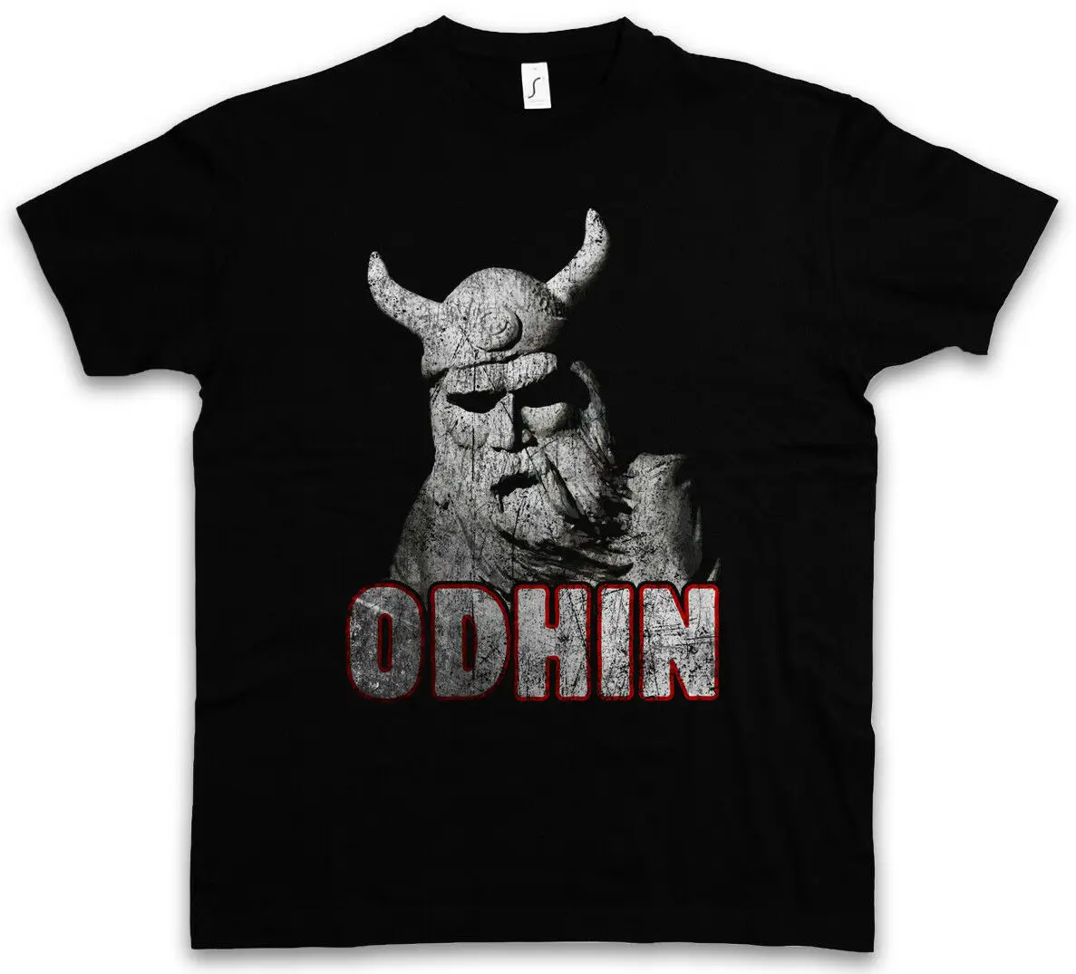 ODHIN X Футболка Valhalla в стиле норвежских викингов Odhin Odin Тор немецкий Norse God модная мужская и женская футболка бесплатная доставка