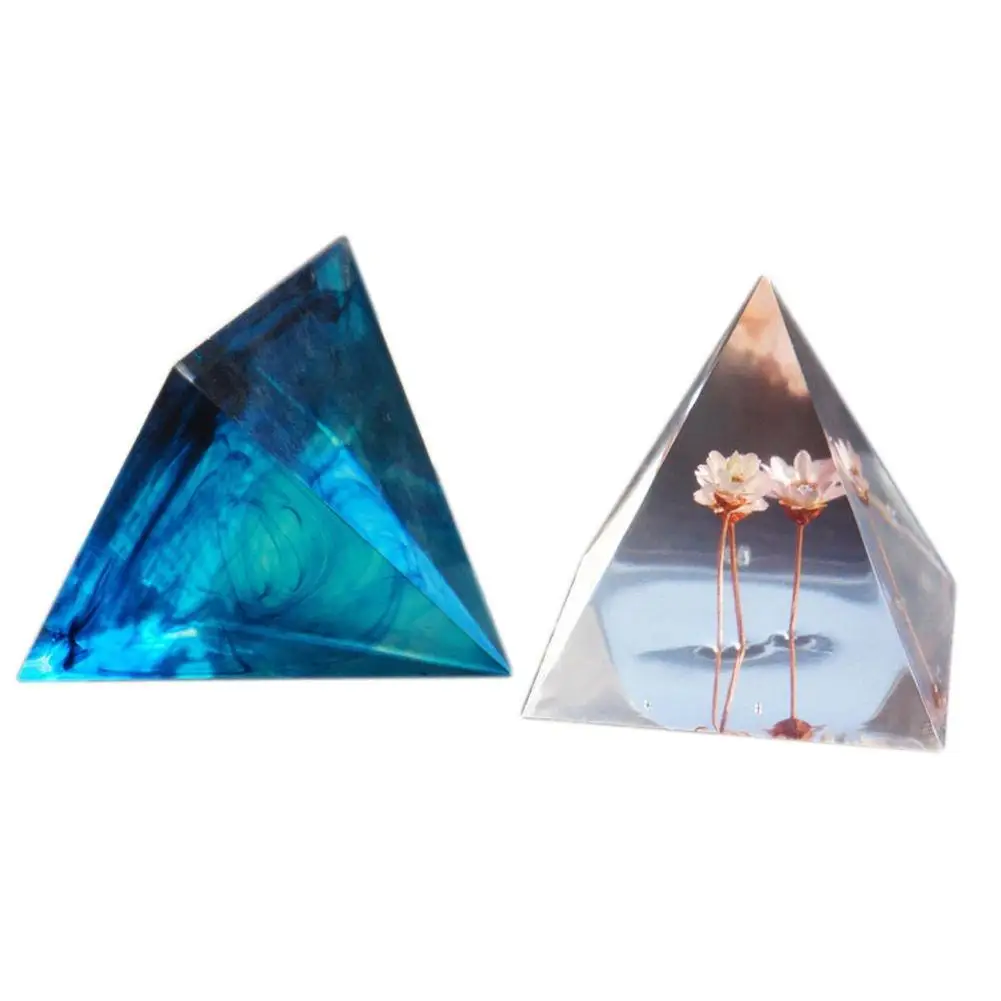 

New Pyramid Shape Silicone Mold Jewelry Making DIY Resin Casting Epoxy Craft Mould Hot