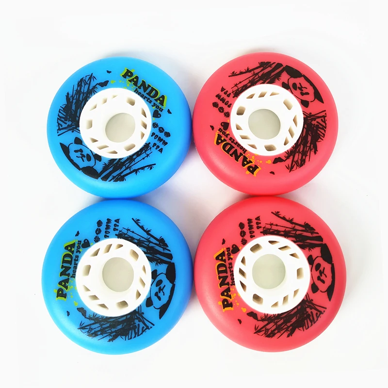 4pcs/lot freestyle roller skates wheels 72mm 76mm 80mm inline skate